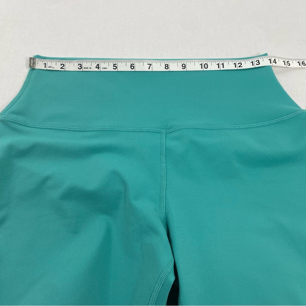 Alo Yoga High-Waist Airbrush Legging Leggings Ocean Teal Color Size Large W5473R - Picture 3 of 8